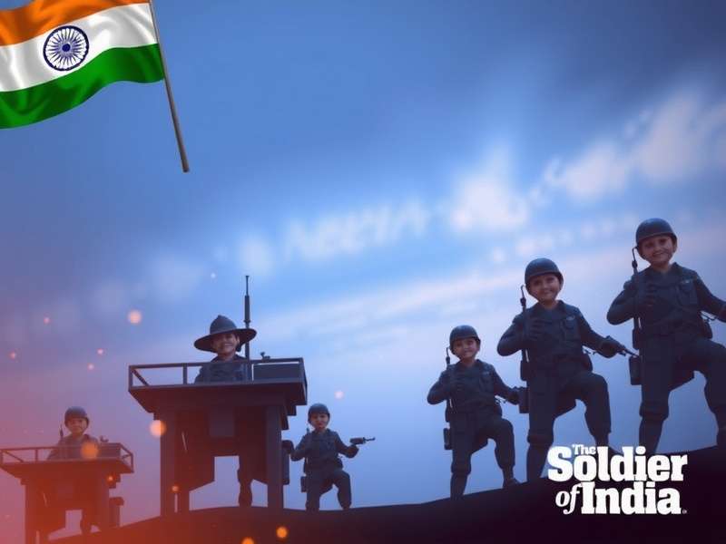 Soldier Of India - The Ultimate Patriotic Gaming Experience Soldier Of India Game Banner